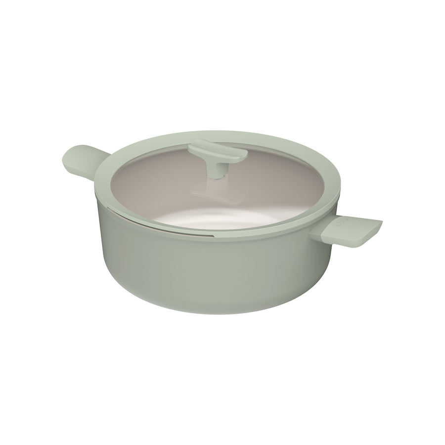 Balance slip-let gryde med låg 28 cm, Sage
