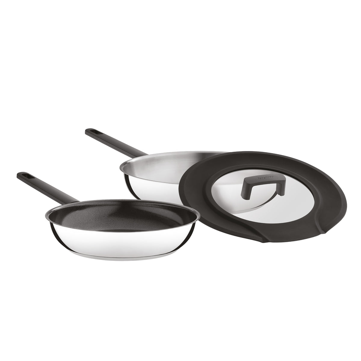 Uqonic Downdraft 3-Piece Frying Pan Set