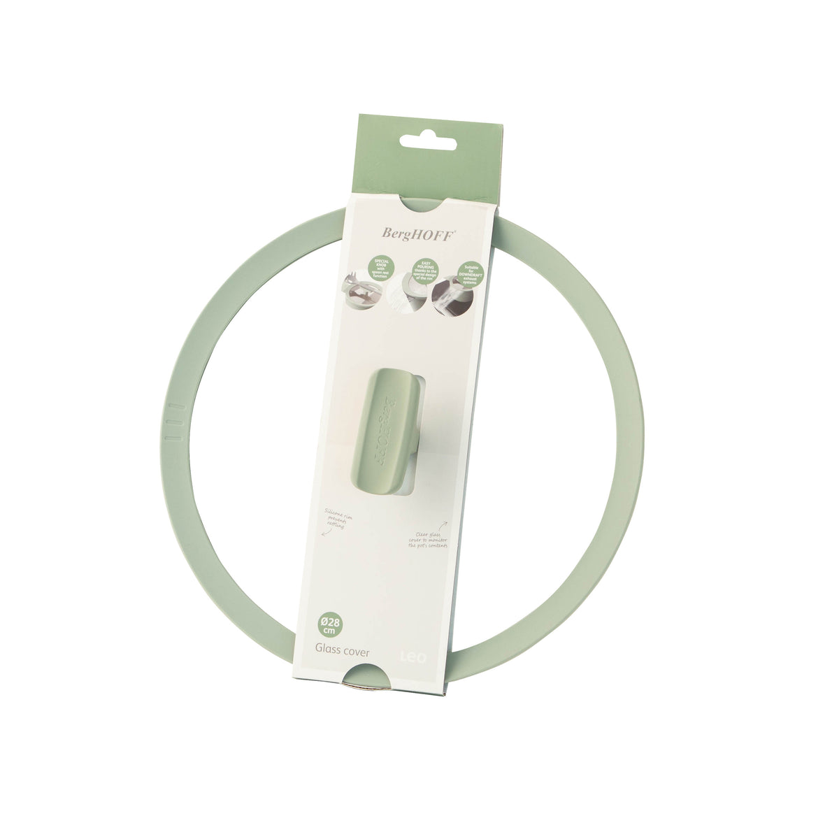 Balance glaslåg 28 cm, Sage – 3