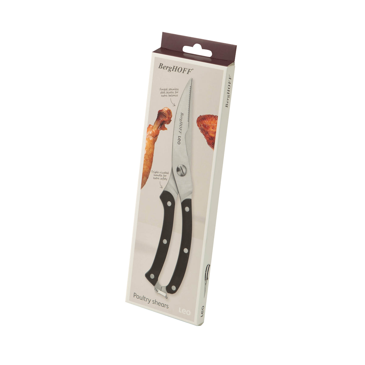 Graphite fjerkræsaks 25 cm – 3