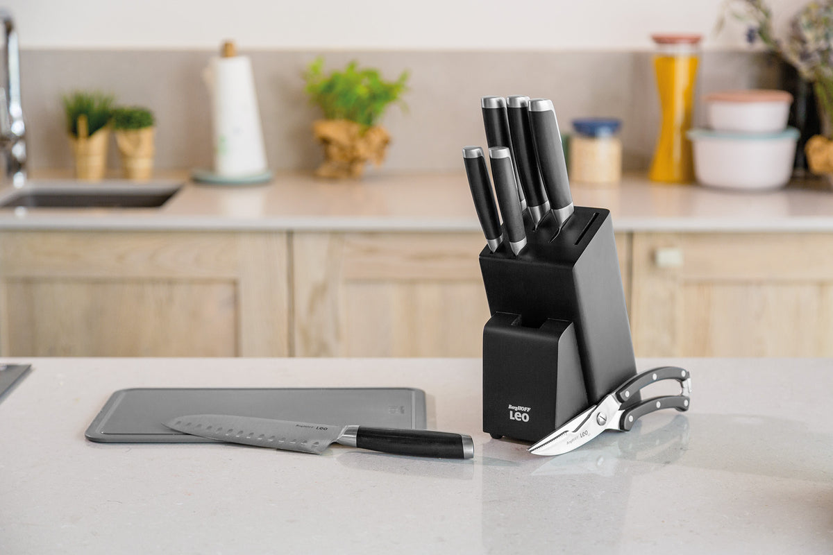 Graphite 6-Piece Knife Block Set – 10