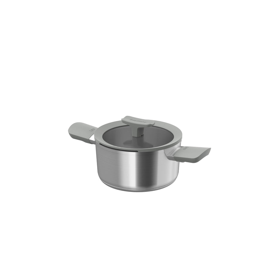 Balance Stainless Steel Covered Casserole 18 cm, Moonmist
