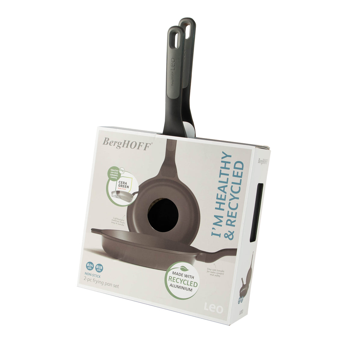 Stone+ 2-Piece Non-stick Frying Pan Set – 2
