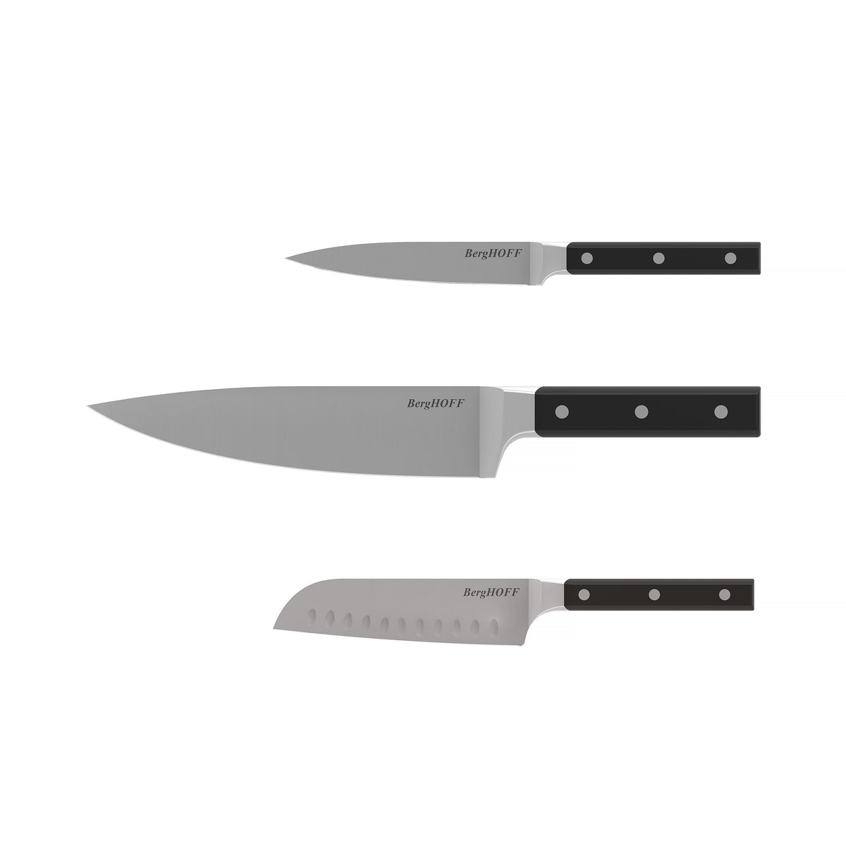 Gene 3-delt knivsæt