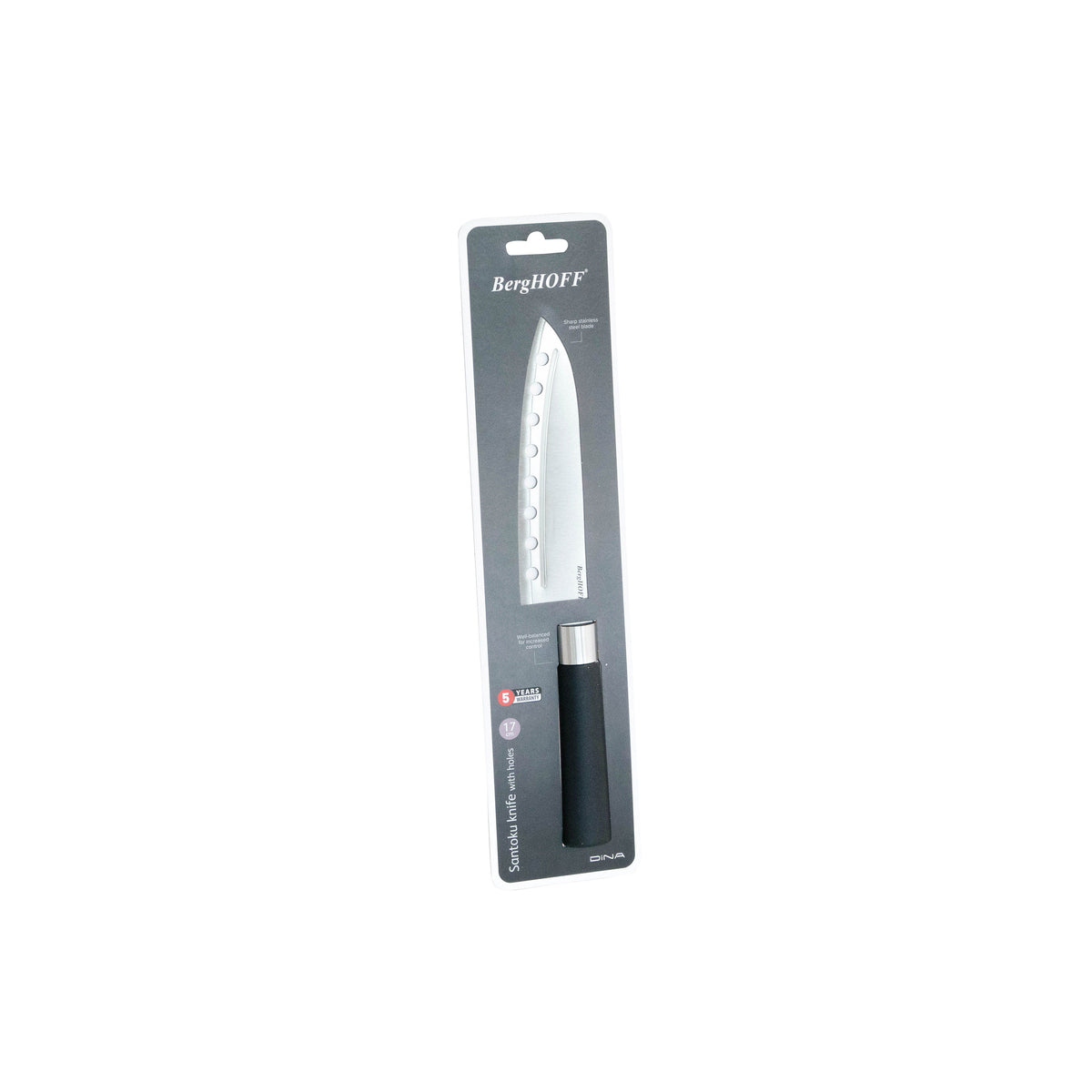 Codon santokukniv med huller 17 cm – 2