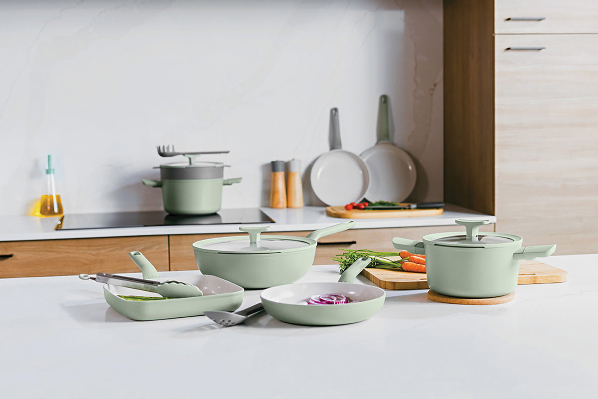 Balance glaslåg 24 cm, Sage – 2