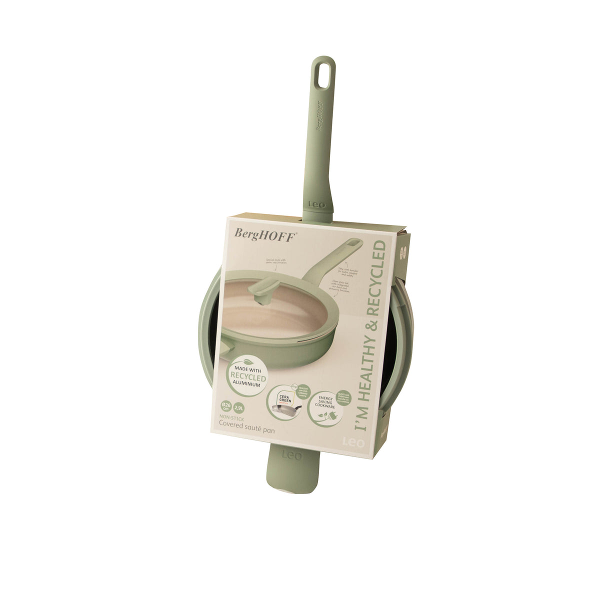Balance slip-let sauterpande med låg 26 cm, Sage – 3