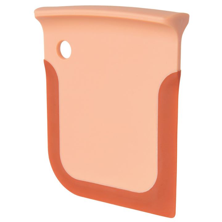 BergHOFF Leo Dough Scraper - Flexible Silicone with Curved and Straight Edges for Mixing, Cutting and Icing