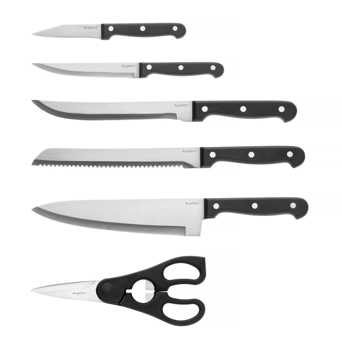 Pica 7-delt knivsæt med knivblok – 2