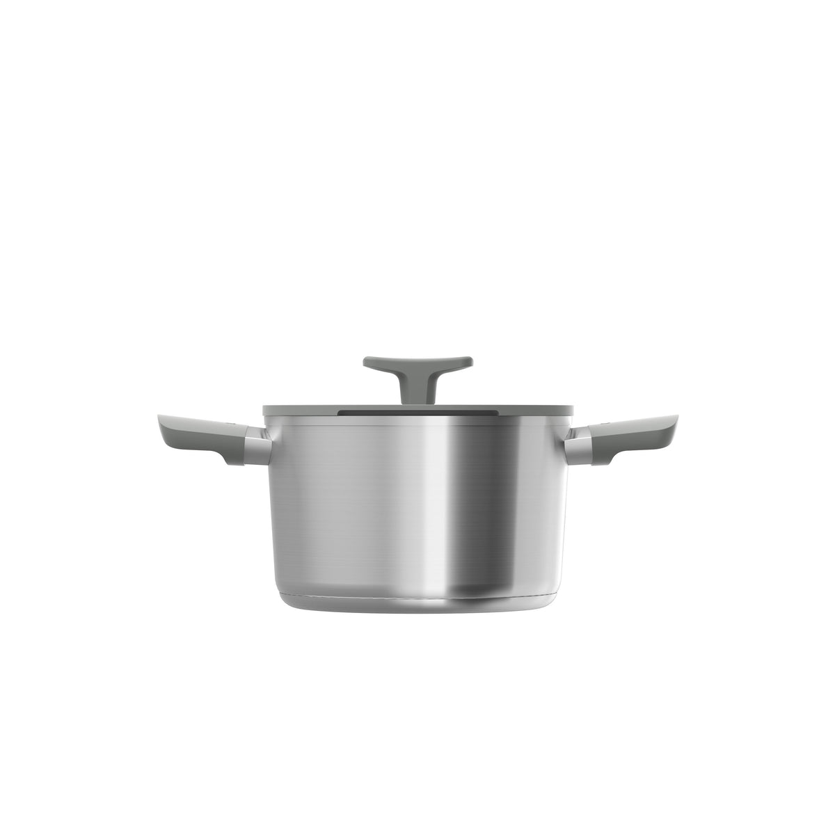 Balance lav gryde i rustfrit stål med låg 20 cm, Moonmist – 2
