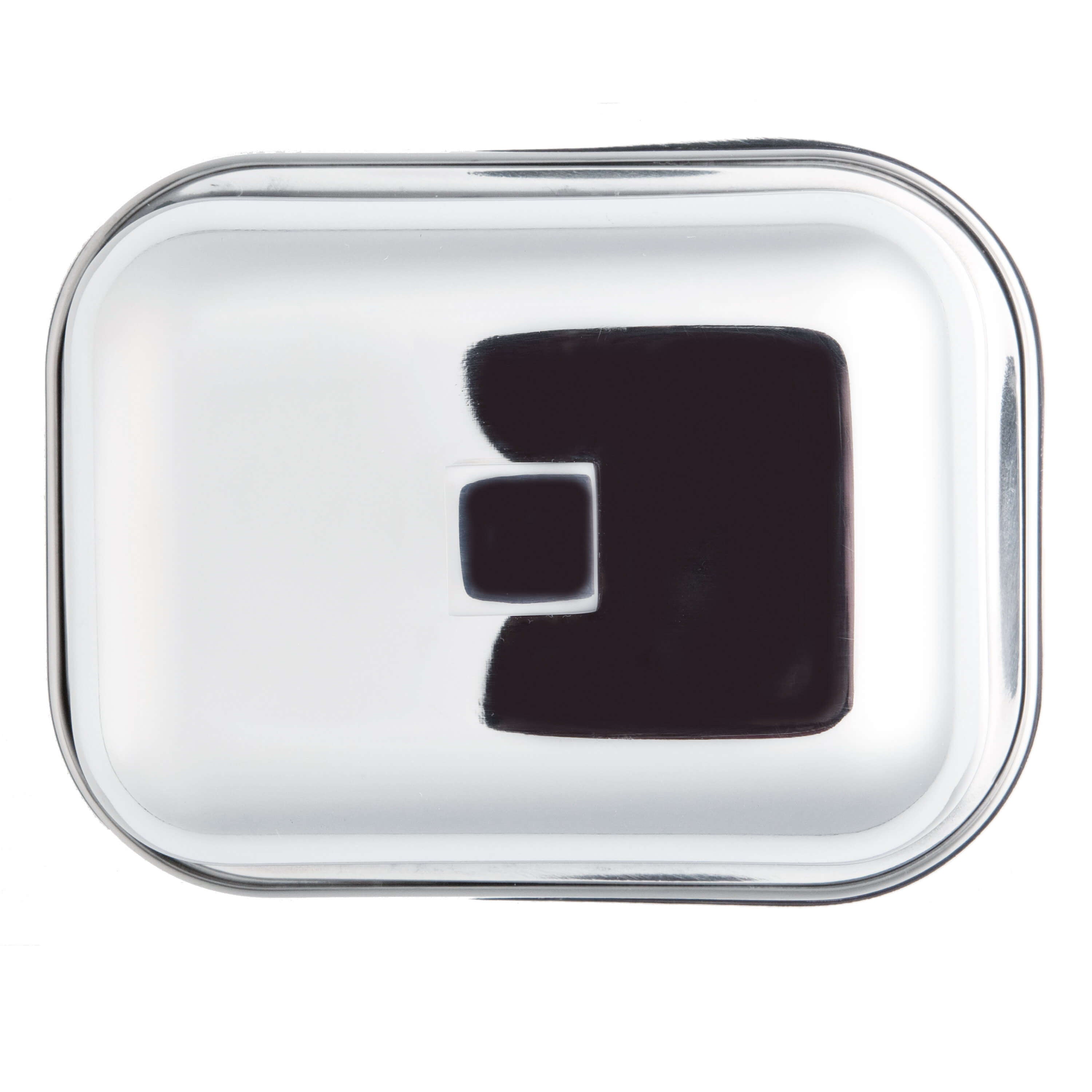 BergHOFF Butter Dish 19x13x7.5cm - 18/10 Stainless Steel with Classic Design