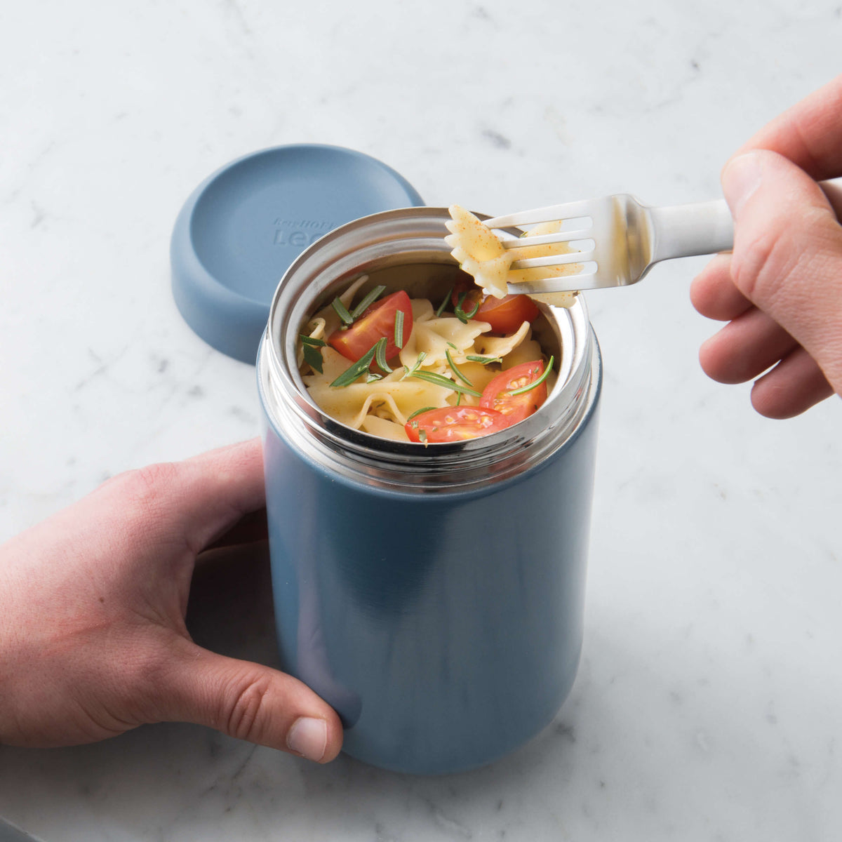 Leo termobeholder til mad i rustfrit stål 0,75 l – 4