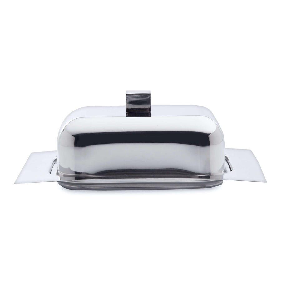 Cubo Stainless Steel Butter Dish 19 × 13 cm