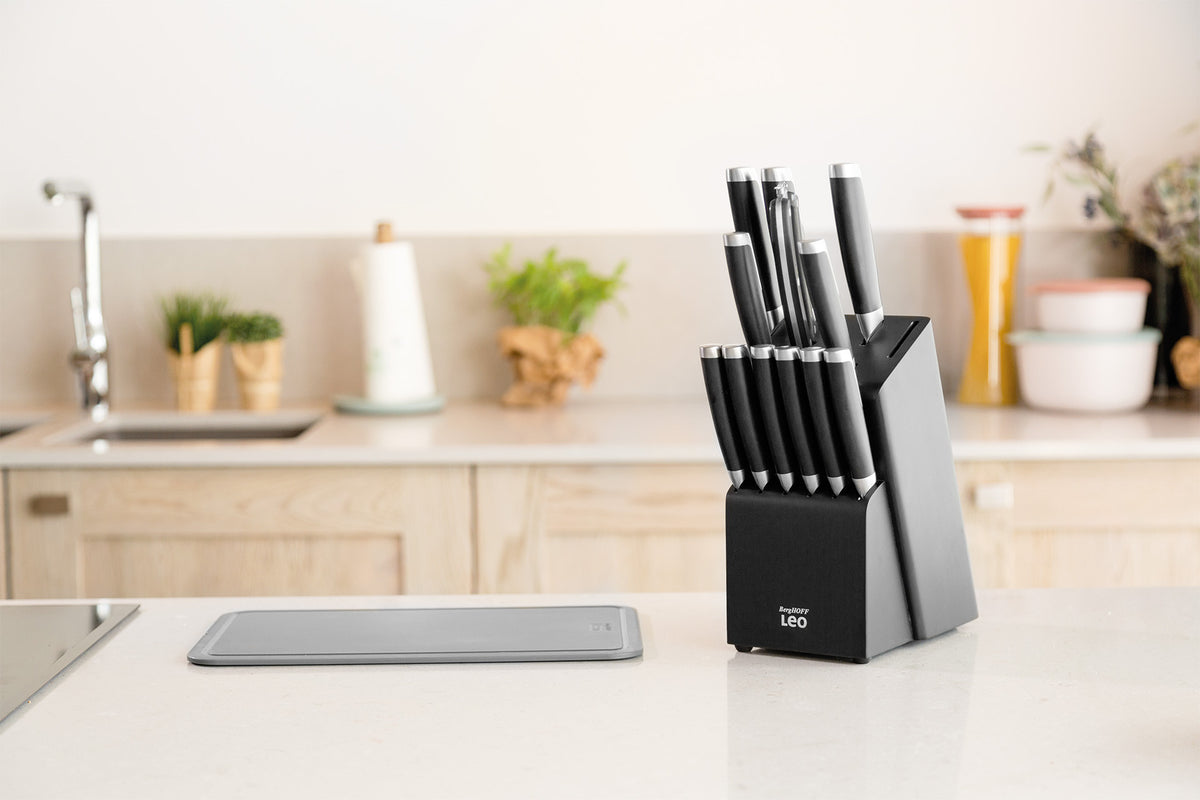 Graphite 13-delt knivsæt med knivblok – 9
