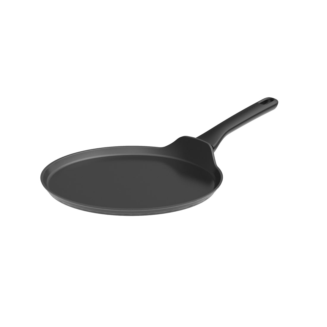 BergHOFF 28cm Pancake Pan - Helix Non-Stick Recycled Aluminium with CeraGreen Coating for Easy Flipping
