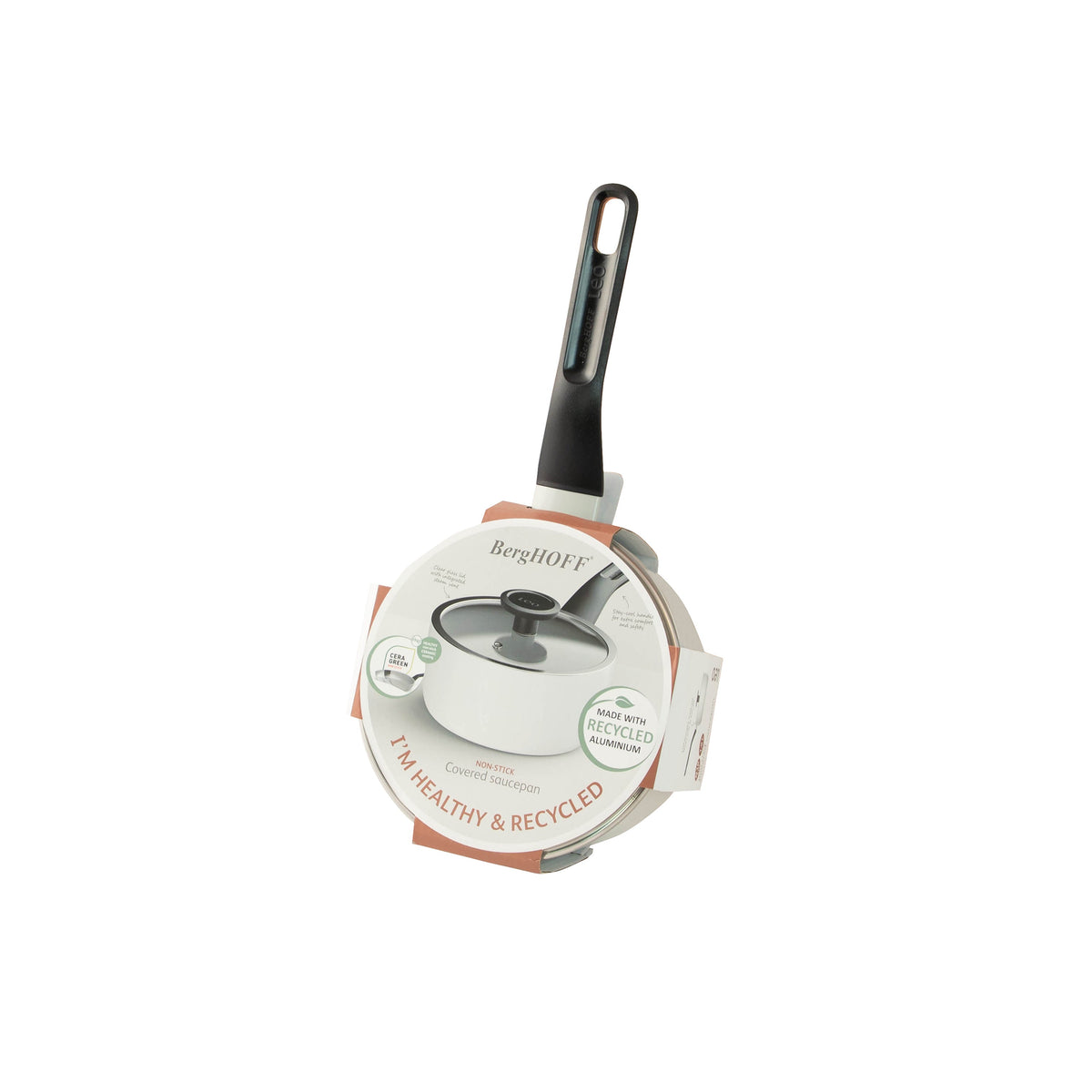 Glints slip-let kasserolle med låg 18 cm, Spirit – 4